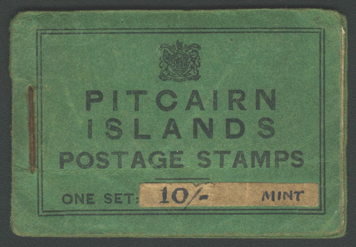 10/- Booklet Created on Fiji and Modified on Pitcairn